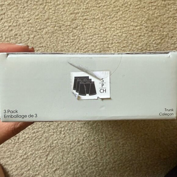 Calvin Klein Men's Cotton Stretch Underwear Classic Fit Black Size S 3 pack - Picture 3 of 3